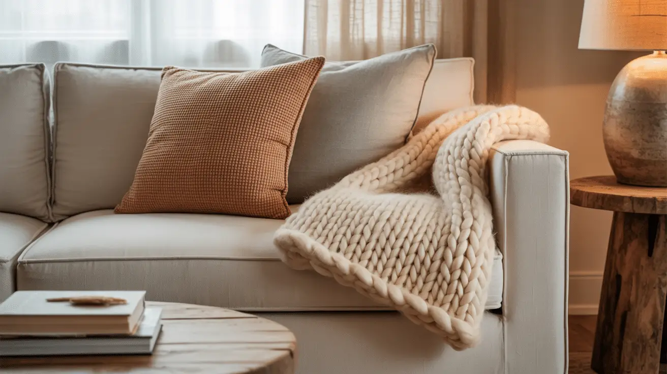 How to Style a Throw Blanket on Couch: 8 Easy and Chic Home Decor Ideas