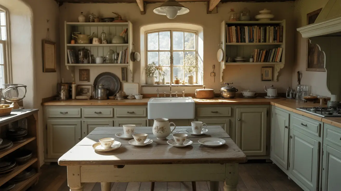 Charming Unfitted Kitchen Ideas for Cozy Cottage Homes