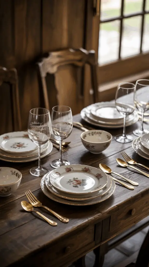 Elegant French Country Dining Room Tablescape Ideas for Effortless Charm