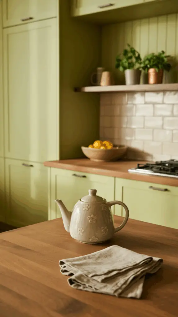 Transform Your Space with These Stunning Green Kitchen Designs That Inspire Natural Elegance 2 Transform Your Space with These Stunning Green Kitchen Designs That Inspire Natural Elegance