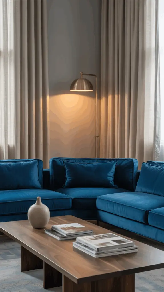 Stunning Brown and Blue Living Room Ideas for a Stylish and Balanced Home