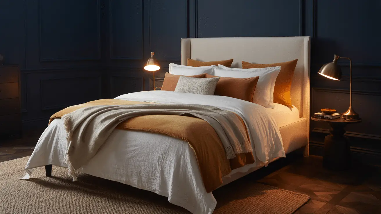 How to Style Moody Master Bedroom Décor with Rich, Layered Elegance