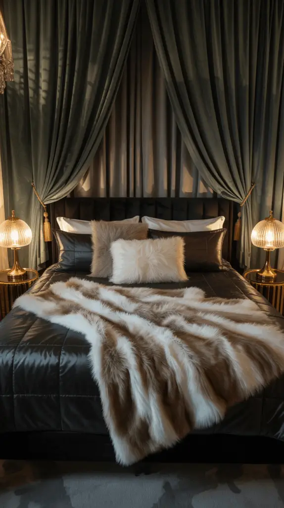 Dark Feminine Room Makeover Ideas on a Budget for a Moody, Luxe Look