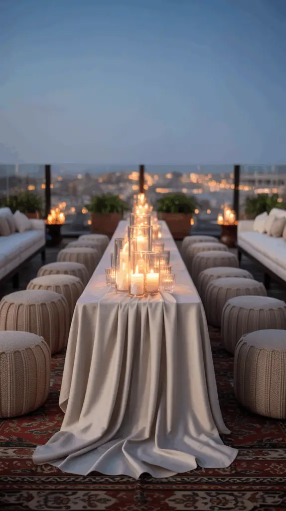 Elegant Rooftop Party Styling for Special Events: Sophisticated Ideas for an Unforgettable Evening