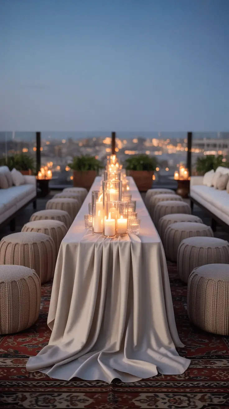 Puttery Rooftop Elegant Rooftop Party Styling for Special Events: Sophisticated Ideas ...