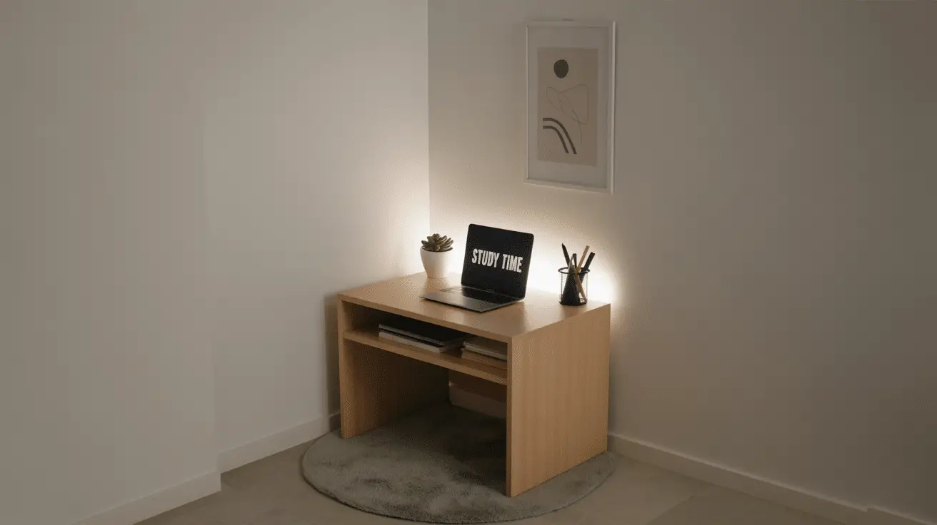 Minimalist Dorm Room Desk Setup Ideas for College Students on a Budget