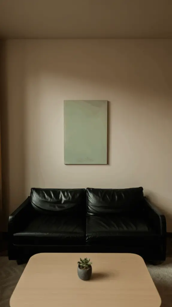 Minimalist Black Couch Living Room Ideas for a Sleek and Clean Aesthetic