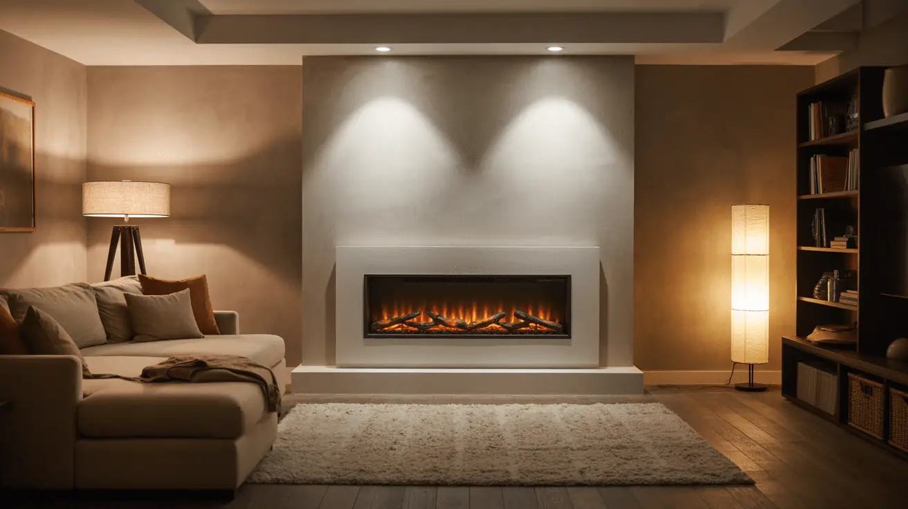 Cozy Dream Basement Living Rooms with Fireplaces That Feel Like a Warm Retreat