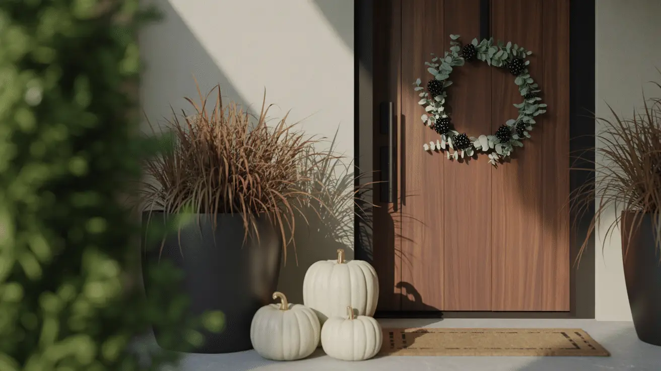 Modern Halloween Front Porch Decor Ideas for a Stylish, Spooky Curb Appeal