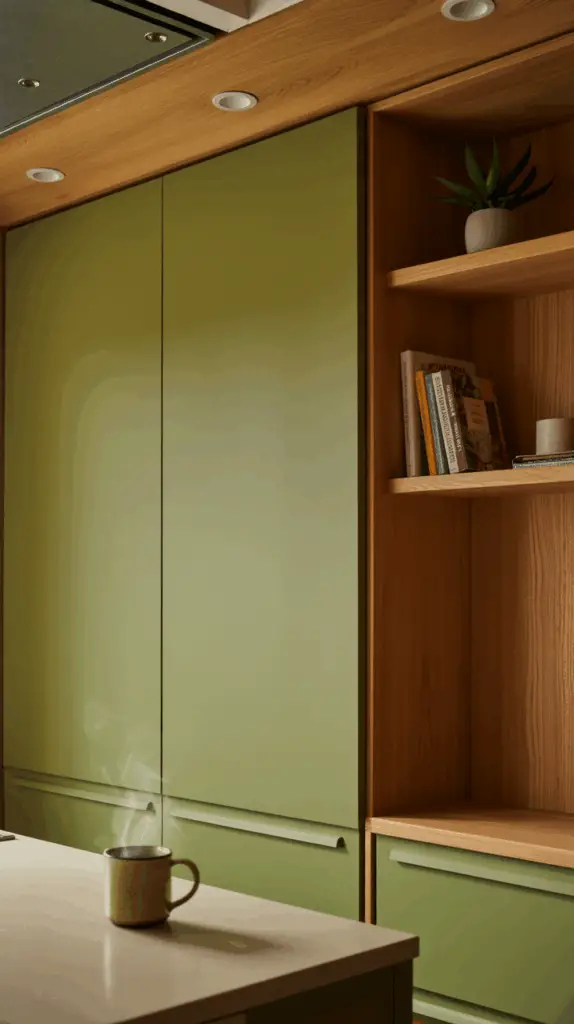 Transform Your Space with These Stunning Green Kitchen Designs That Inspire Natural Elegance 4 Transform Your Space with These Stunning Green Kitchen Designs That Inspire Natural Elegance