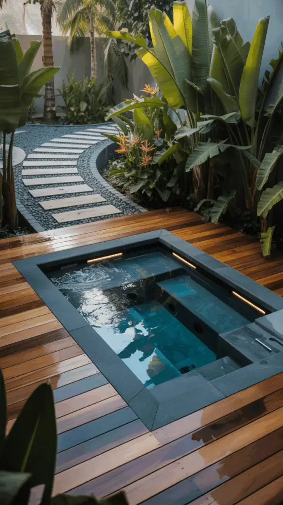 Tropical Swim Spa Backyard Ideas to Bring Ultimate Summer Vibes Home 3 Tropical Swim Spa Backyard Ideas to Bring Ultimate Summer Vibes Home