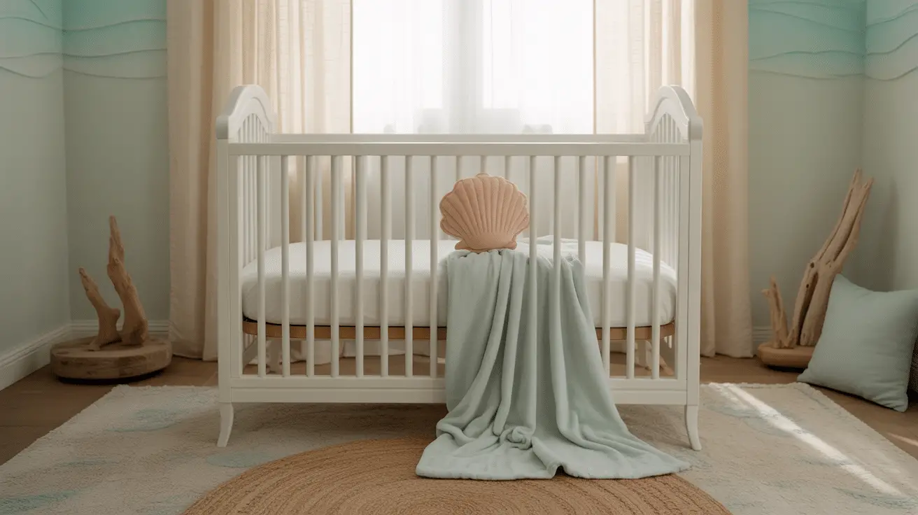 Whimsical Ocean Nursery Ideas with Starfish, Seashells, and Coastal Charm