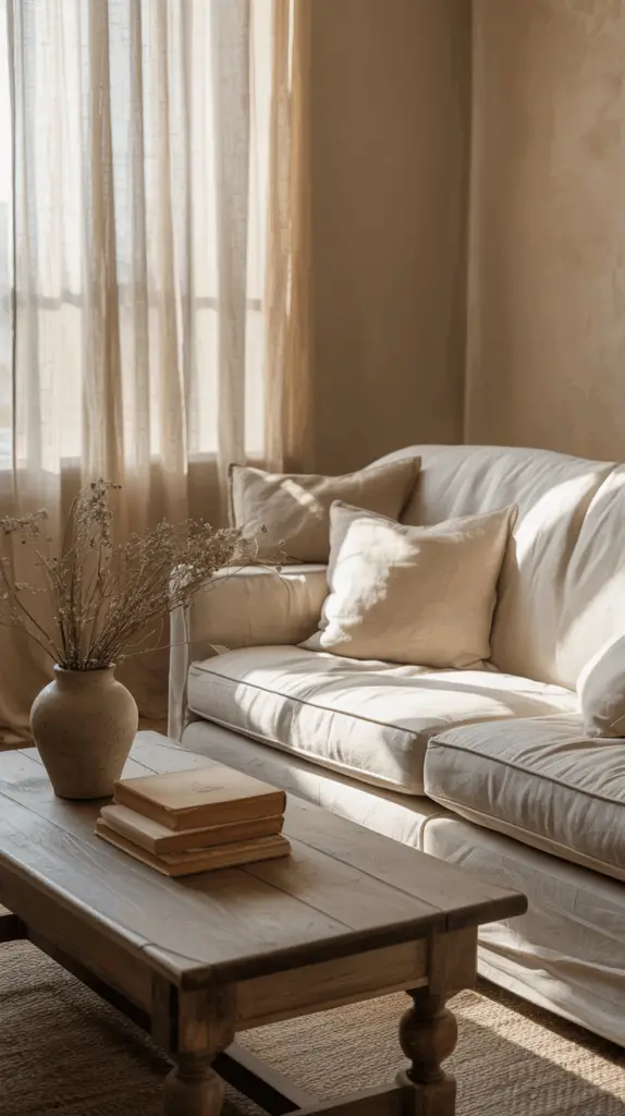 How to Get a Rustic Farmhouse Living Room for Timeless Elegance and Cozy Charm