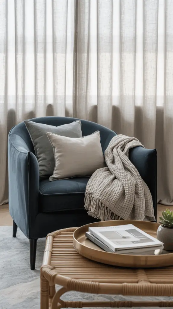 Elegant Navy and Sage Living Room Decor Tips for a Serene and Stylish Vibe