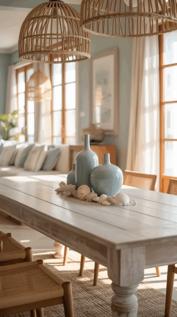Coastal Blue Dining Room Design Ideas to Create a Serene and Stylish Space