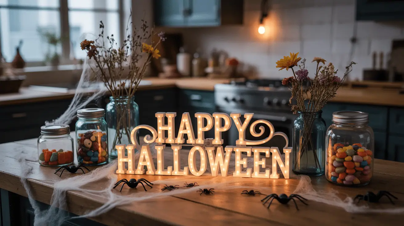 Budget-Friendly DIY Halloween Kitchen Decor Ideas to Spook Up Your Space