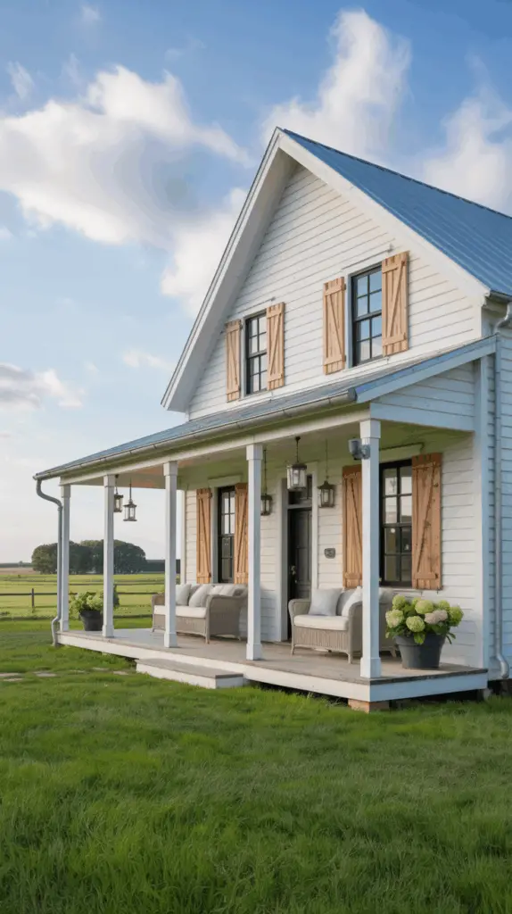 How to Achieve the Perfect White Farmhouse Exterior Look for Timeless Curb Appeal