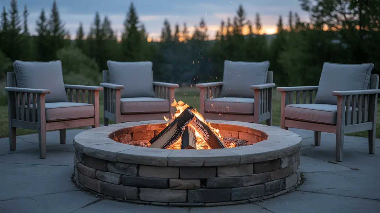 Backyard Fire Pit Ideas with Seating: Enhance Comfort and Functionality in Your Outdoor Space