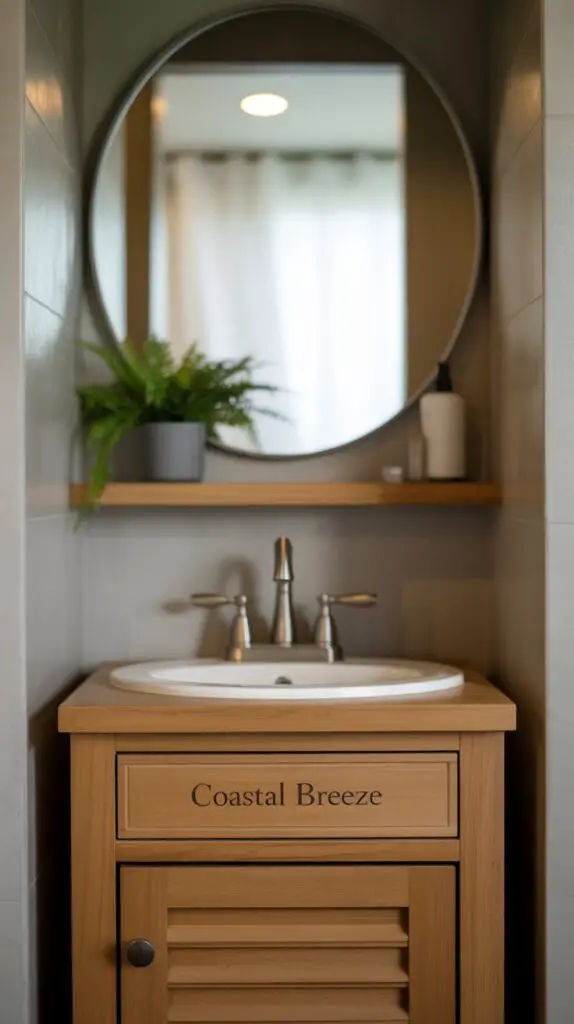 Compact Wood Bathroom Vanity Solutions for Small Spaces