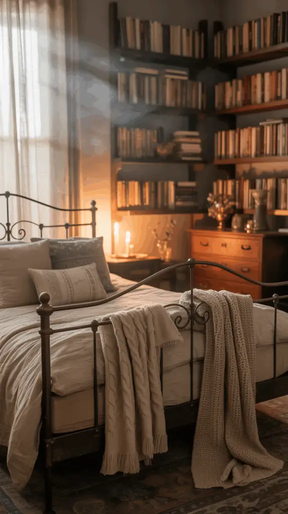 Cozy Dark Cottagecore Aesthetic Bedroom Ideas for a Dreamy Vintage Retreat