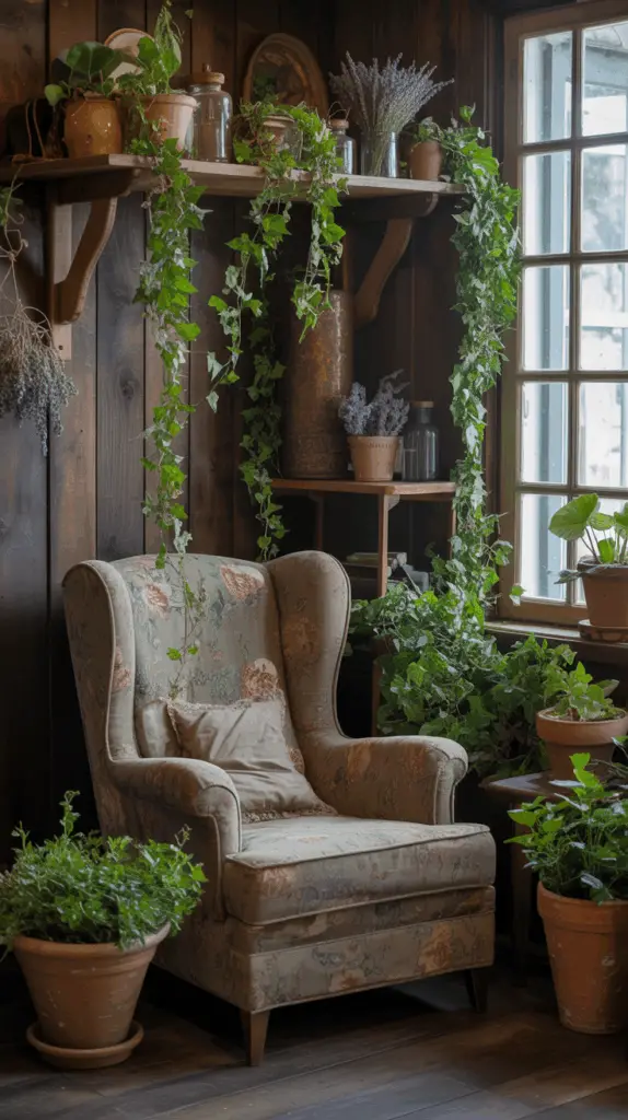 Discover the Magic of a Dark Cottagecore Living Room: A Cozy, Enchanting Escape