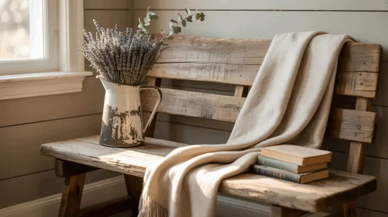 DIY Entryway Bench: Add Rustic Charm to Your Entry