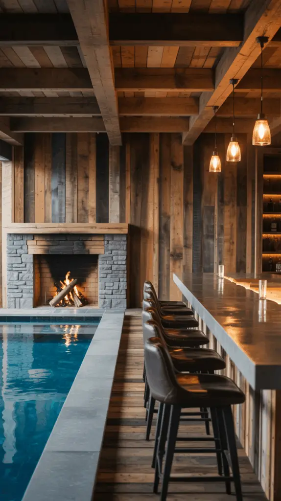 Rustic Pool Table Room Ideas for a Warm and Inviting Game Space