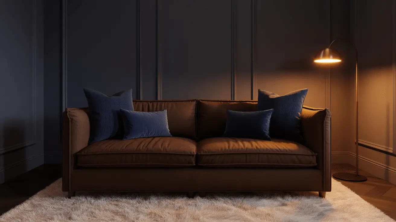 Cozy Up Your Space with Dark Living Rooms Inspirations: Embrace Warmth and Style with Deep Hues