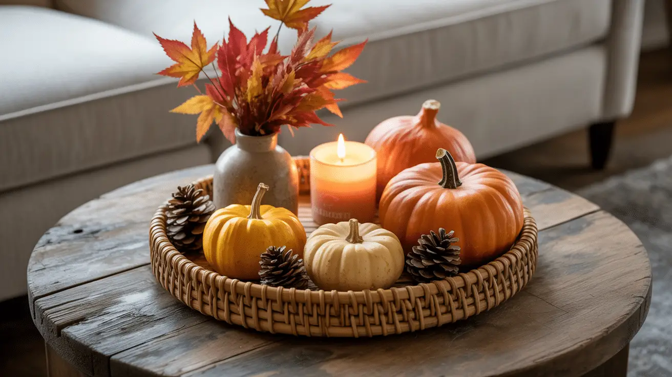 DIY Fall Coffee Table Decor Ideas: Personal Touches for a Cozy Autumn Vibe