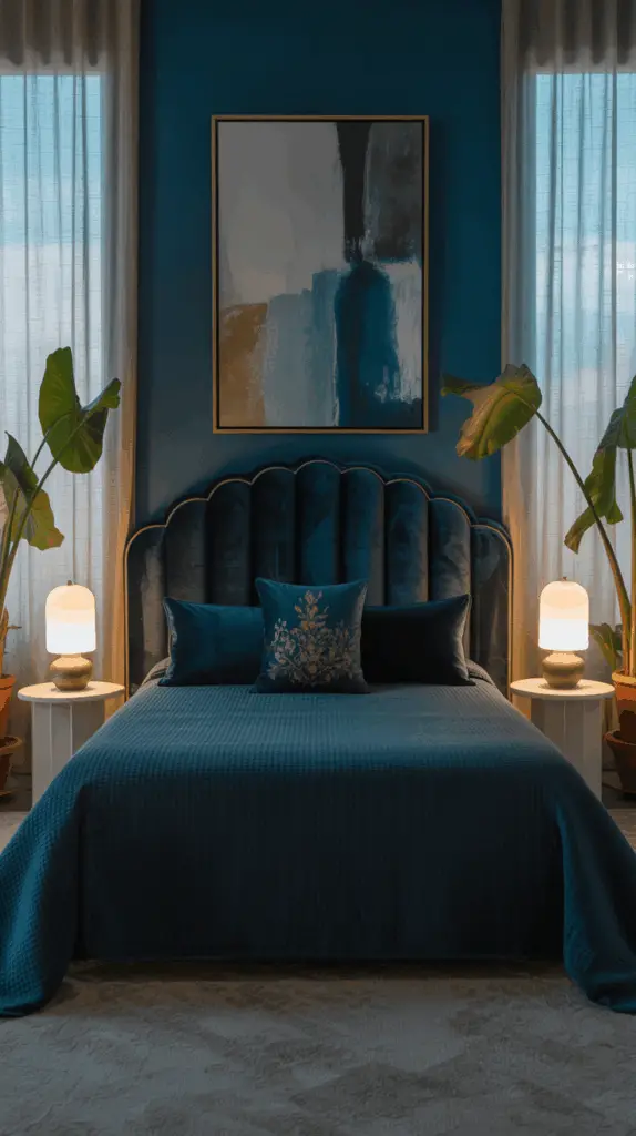 Create a Dreamy Space with Dark Blue Bedroom Aesthetic Ideas for a Stylish Retreat