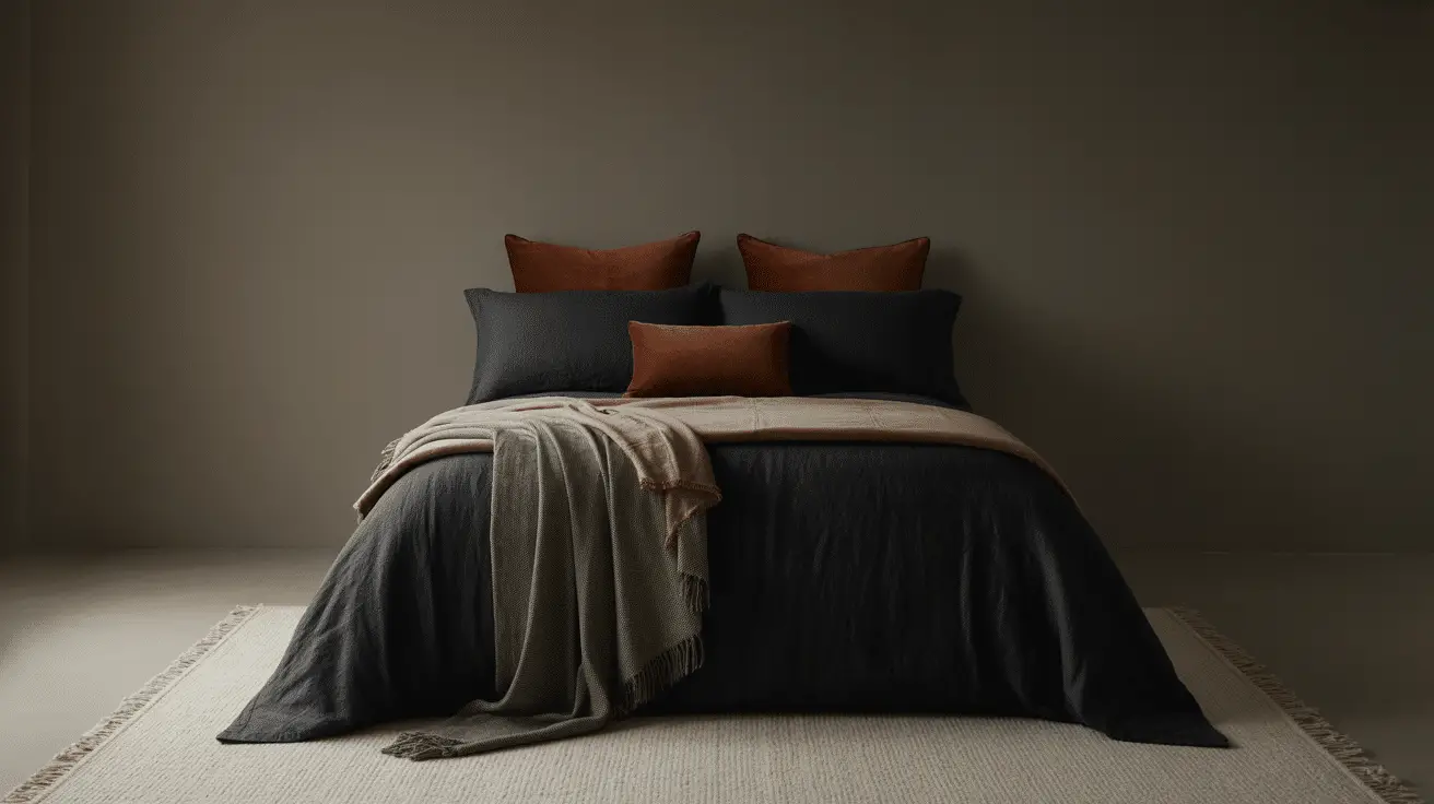 Cozy Black and Rust Bedroom Looks to Transform Your Space with Warmth and Style