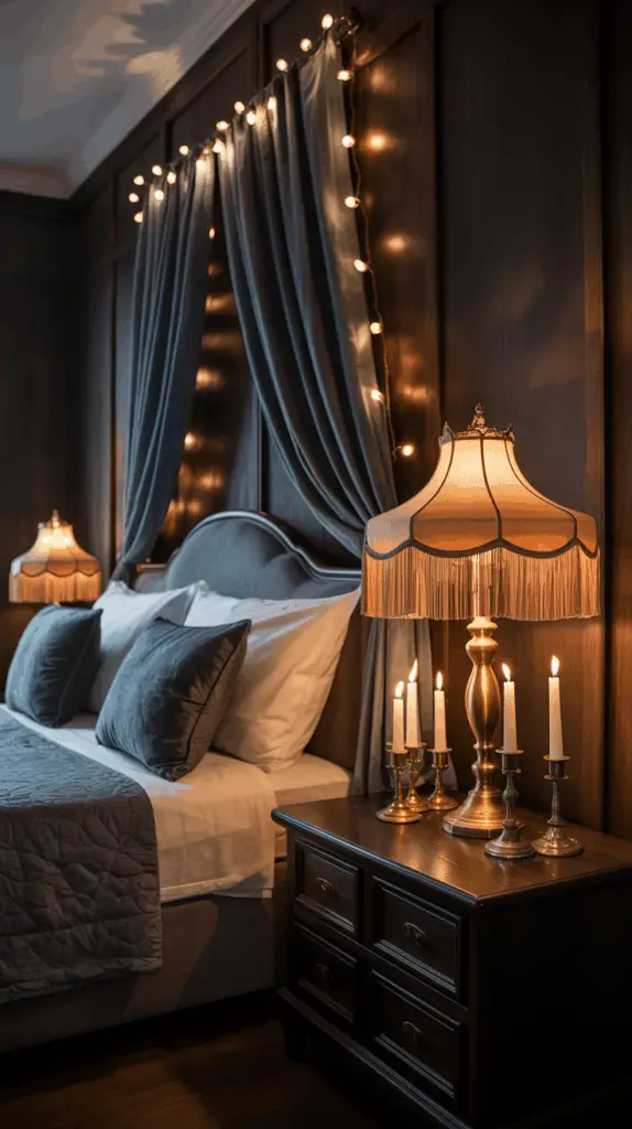 Cozy Dark Cottagecore Aesthetic Bedroom Ideas for a Dreamy Vintage Retreat