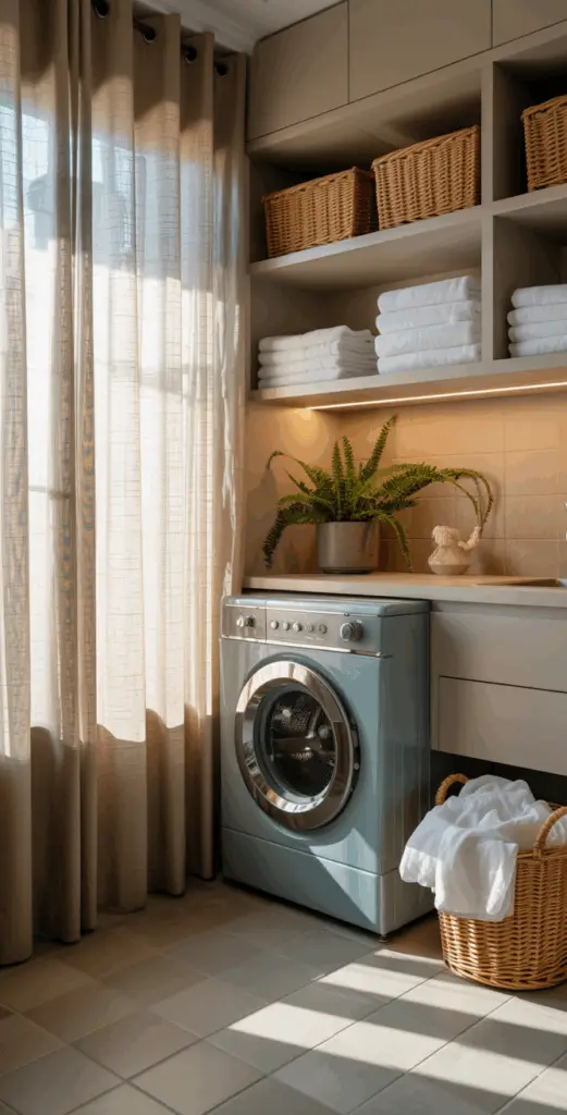 Create a Calm Retreat: Soft Laundry Room Color Ideas for a Serene and Peaceful Space