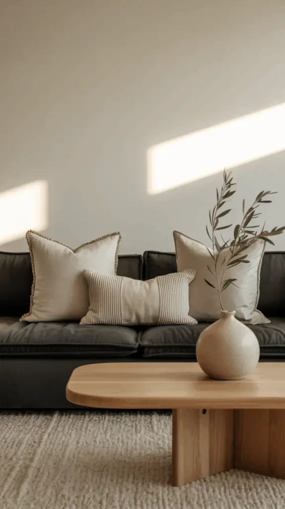 Minimal Elegant Living Room Designs: Grey Couch Styling Ideas for a Timeless Space