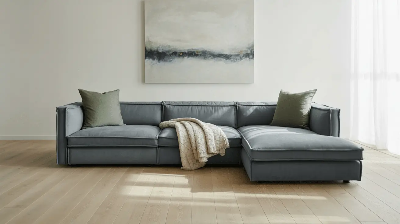 Minimal Elegant Living Room Designs: Grey Couch Styling Ideas for a Timeless Space