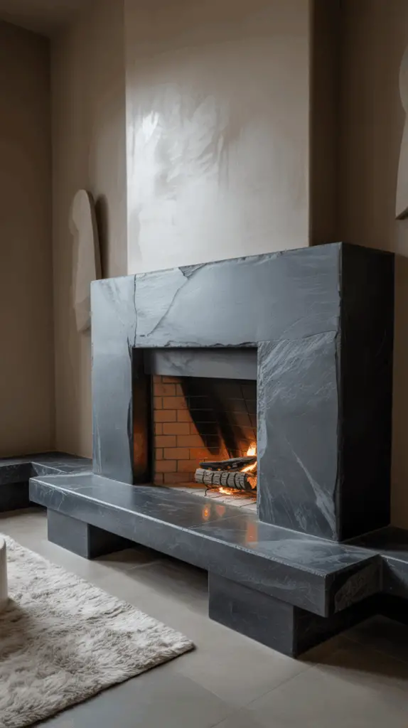 Modern Rustic Stone Fireplace Designs to Elevate Your Home’s Style: Warmth, Charm, and Elegance Combined