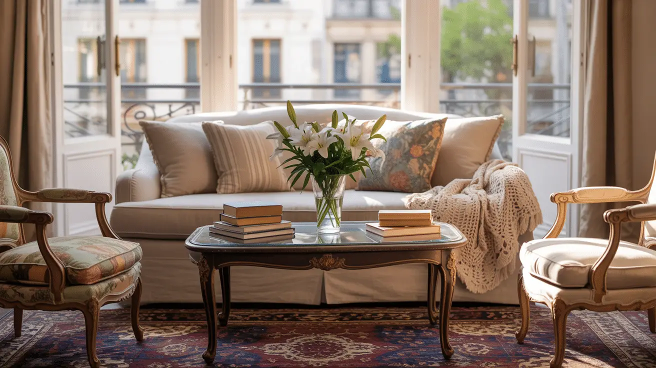 Creating a Cozy Parisian Living Room: Warmth, Elegance, and French Charm Combined
