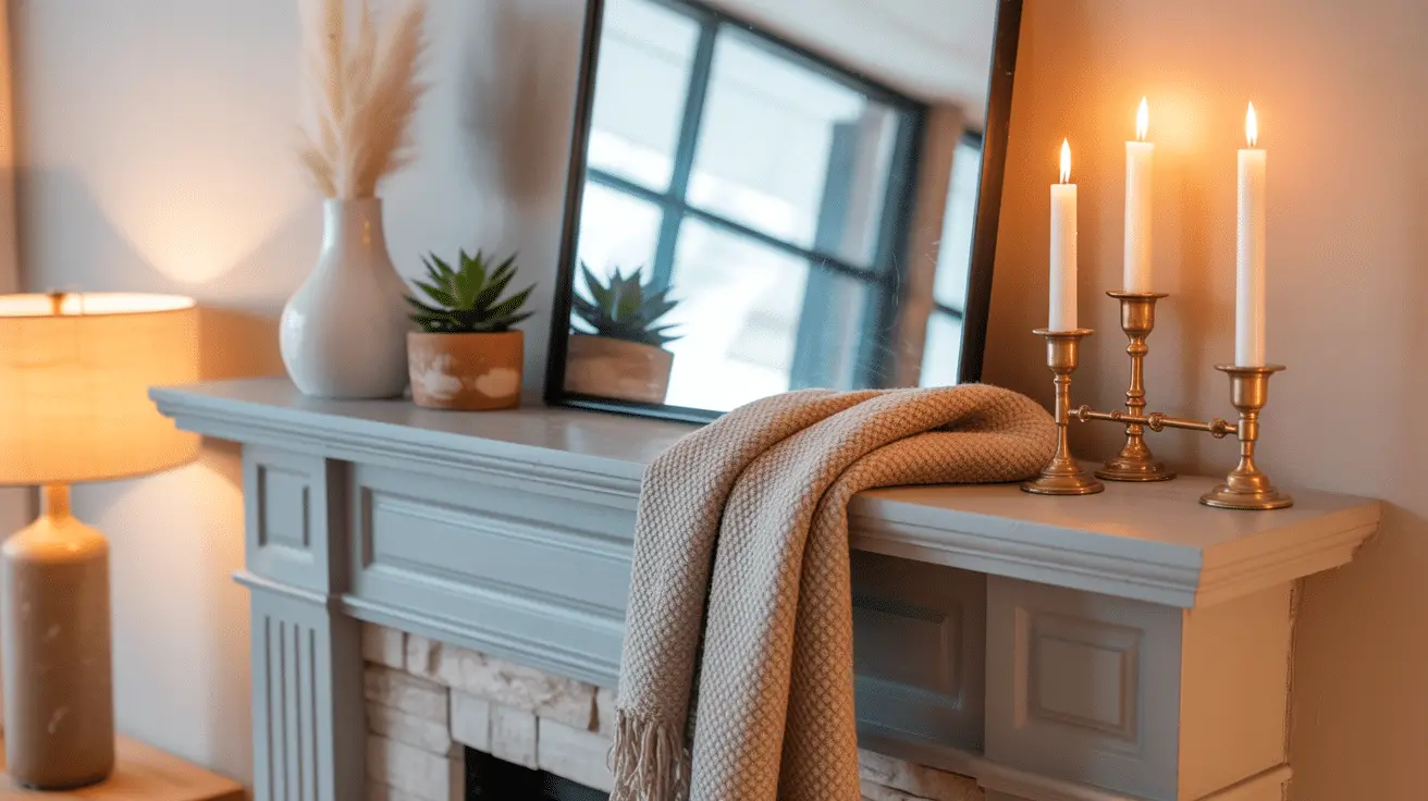 Transform Your Living Room with a DIY Fireplace Mantel Makeover: A Step-by-Step Guide