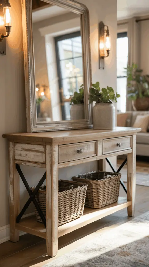 Charming Entryway Storage Ideas with Rustic Flair for a Warm, Organized Welcome