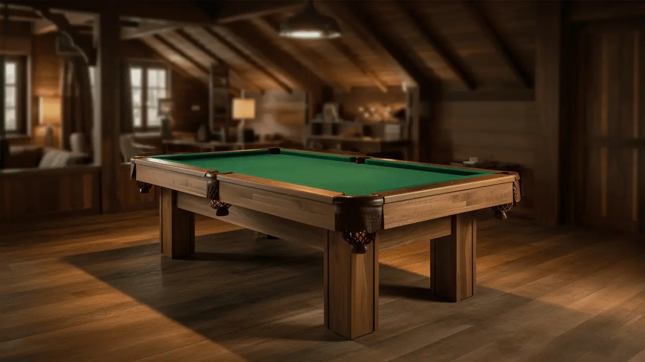 Rustic Pool Table Room Ideas for a Warm and Inviting Game Space