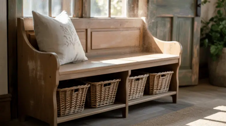 Charming Entryway Storage Ideas with Rustic Flair for a Warm, Organized Welcome