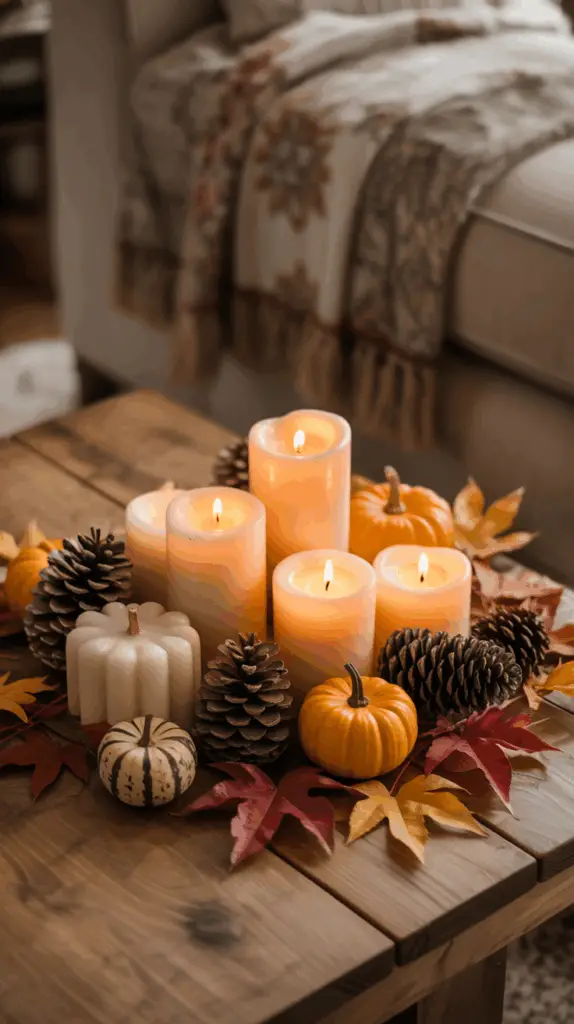 DIY Fall Coffee Table Decor Ideas: Personal Touches for a Cozy Autumn Vibe