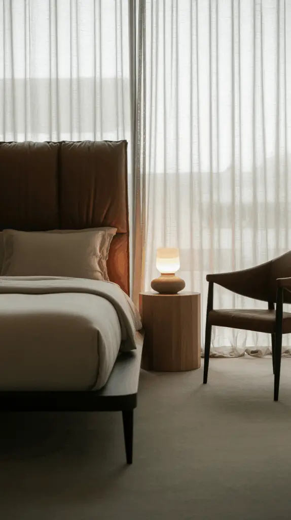 Modern Black and Brown Bedroom Designs with a Touch of Elegance