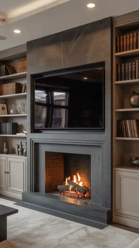 10 Genius Ways to Style an Awkward Living Room Layout with a Fireplace