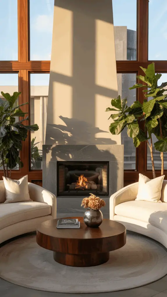 10 Genius Ways to Style an Awkward Living Room Layout with a Fireplace