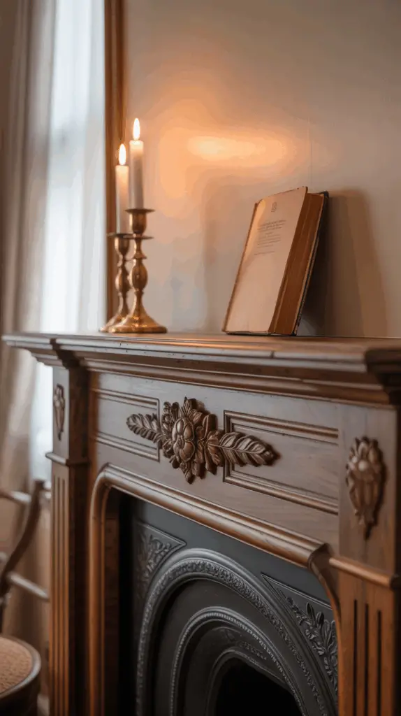 Transform Your Living Room with a DIY Fireplace Mantel Makeover: A Step-by-Step Guide