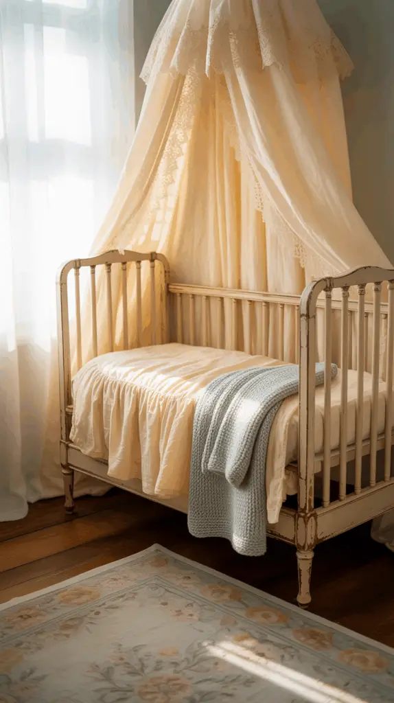Designing an Antique Nursery: Combining Classic Style with Baby Comfort for a Timeless Look