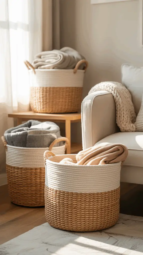 DIY Blanket Storage Living Room Hacks for Maximum Organization and Style