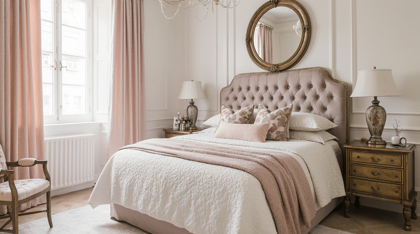 Timeless French Style Bedroom Inspiration for a Cozy, Elegant Home