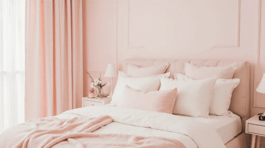 Whimsical Pink and White Bedroom Ideas for a Chic, Cozy, and Elegant Space